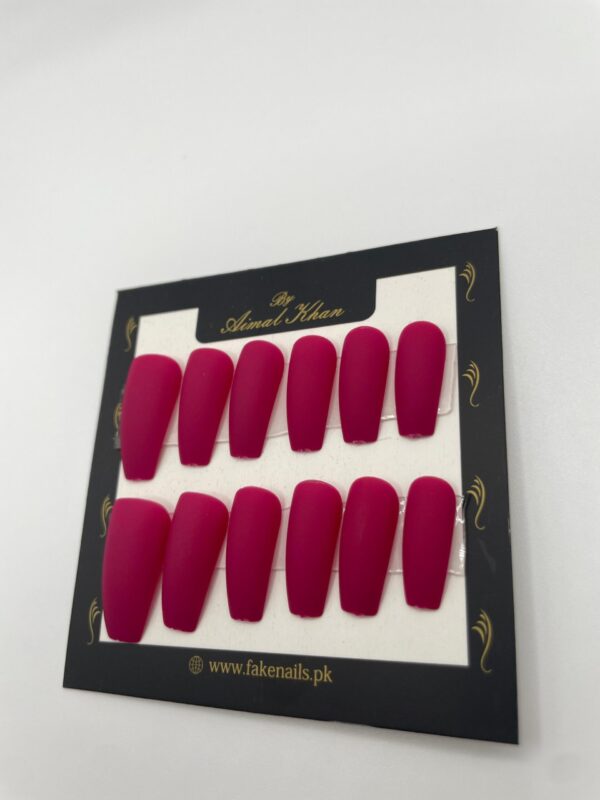 Barbie Pink Long Nails