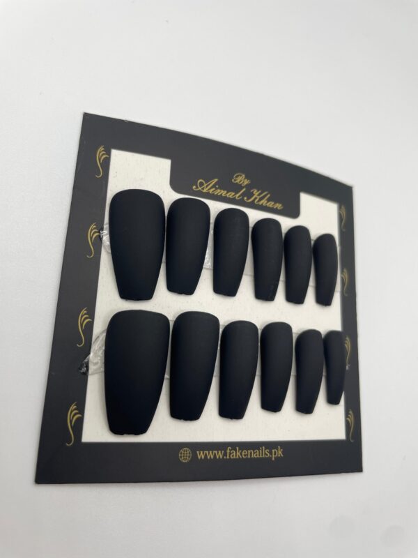 Black Long Nails