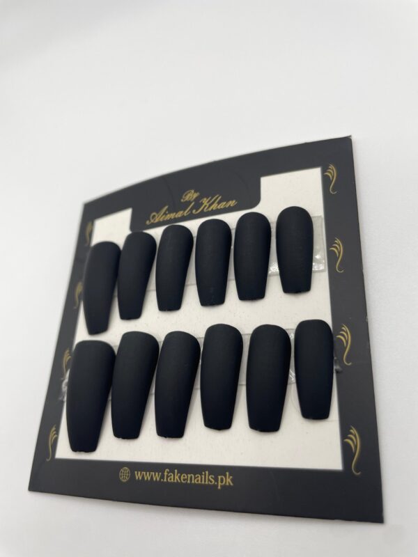 Black Long Nails