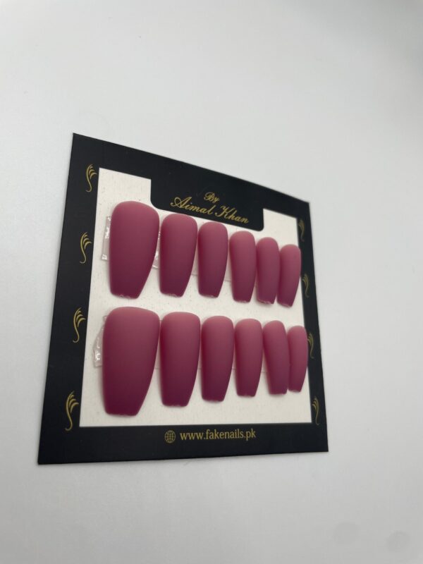 Grape Long Nails