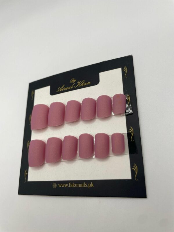 Petal Pink Short Nails